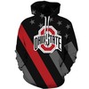 Ohio State Buckeyes 3D Digital Printed Sport Hoodie Unisex Hoodie - Men'S 3D Hoodies
