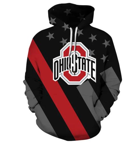 Ohio State Buckeyes 3D Digital Printed Sport Hoodie Unisex Hoodie - Men'S 3D Hoodies
