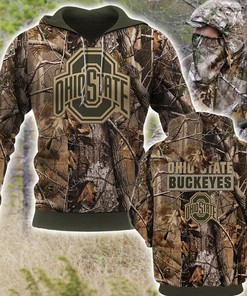 Ohio State Buckeyes T-, Hoodie,... Realtree Camo - All Over Print Hoodies For Women