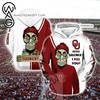 Oklahoma Sooners Hoodie Ncaa Style 3D All Over Print Zip Hoodie For Fans 