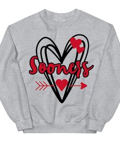 Oklahoma Sooners Love Shirt - Show your love for the Oklahoma Sooners with this stylish shirt.