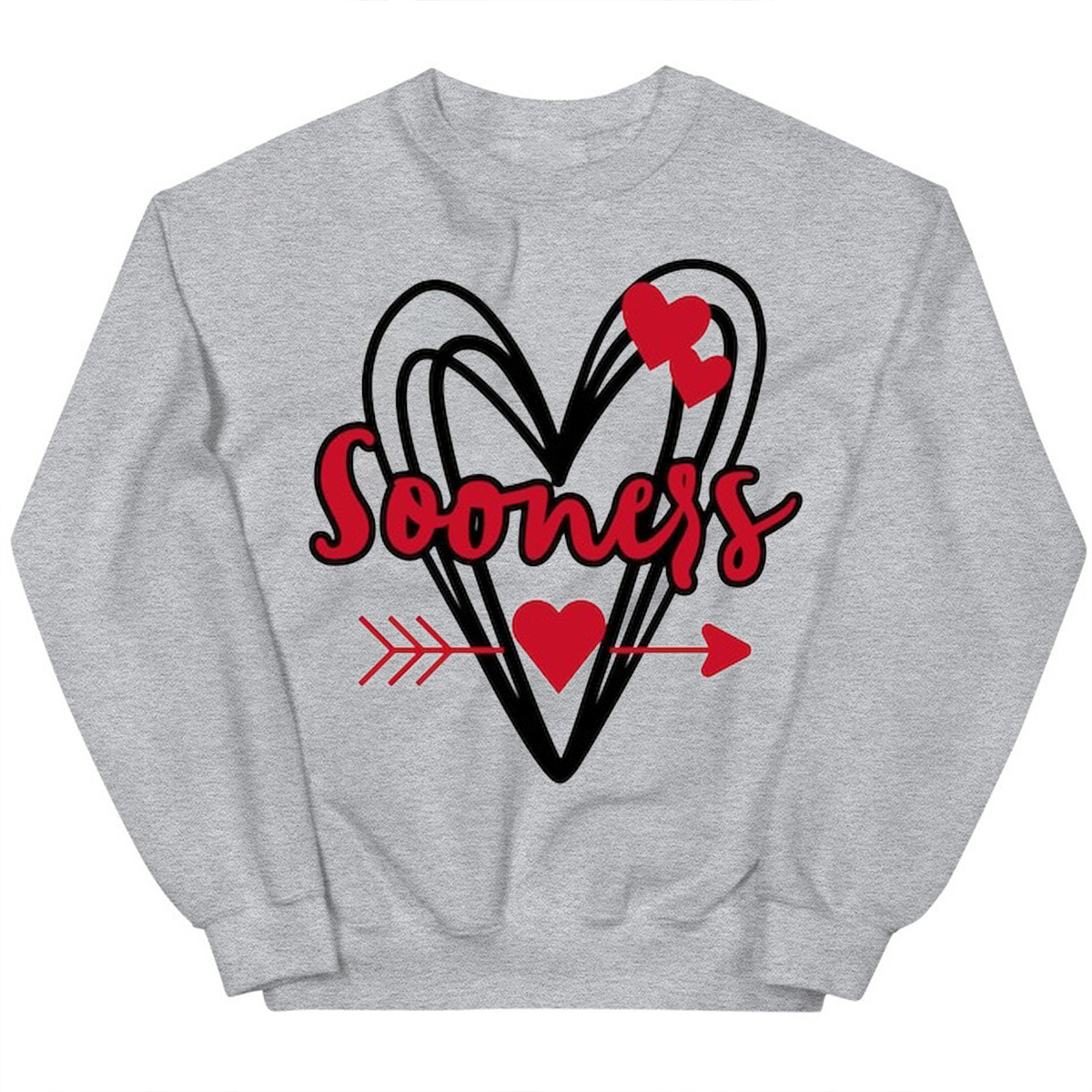Oklahoma Sooners Love Shirt - Show your love for the Oklahoma Sooners with this stylish shirt.
