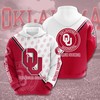 Oklahoma Sooners Unique Gift: Skull Death 3D Hoodie With All Over Print 