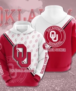 Oklahoma Sooners Unique Gift: Skull Death 3D Hoodie With All Over Print