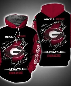 Once A Georgia Bulldogs Always A Georgia Bulldogs 3D Hoodie - Best Fan Gift