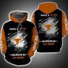 Once A Texas Longhorns Always A Texas Longhorns Fan 3D Hoodie College Gifts - Men'S All Over Print 3D Hoodie