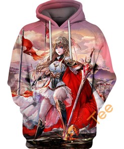Once And Future Queen Custom All Over Print 3D Hoodie