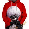 One Eyed Ghoul Mask 3D Hoodie With All Over Print
