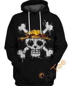 One Piece Skull Custom All Over Print 3D Hoodie