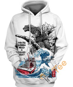 Orca In Japan Custom All Over Print 3D Hoodie