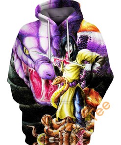 Orochimaru Naruto 3D Hoodie For Men Graphic