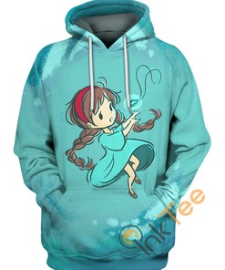 Orphan Farm Girl All Over Print Zip Up Hoodie Men