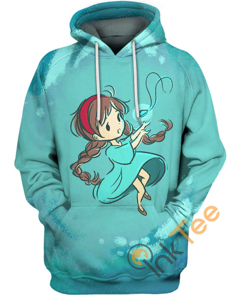 Orphan Farm Girl All Over Print Zip Up Hoodie Men