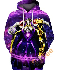 Overlord Ainz 3D Hoodie For Men Graphic