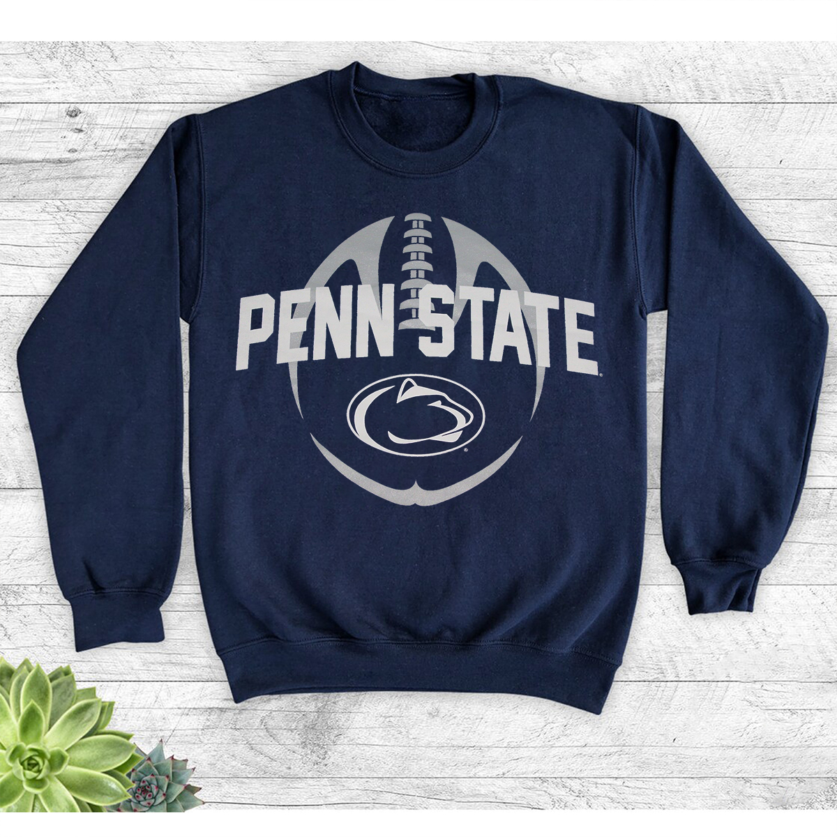 PSU PENN STATE University NITTANY LIONS FOOTBALL Tee - Sport Shirts for Men