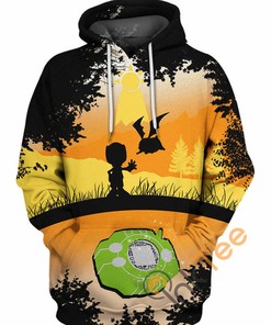 Patamon Digimon All Over Print 3D Hoodie