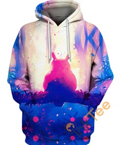 Peaceful Forest All Over Print 3D Hoodie For Nature Lovers