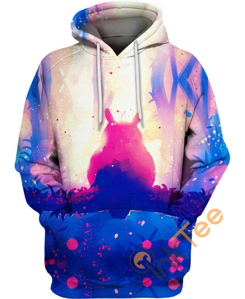 Peaceful Forest All Over Print 3D Hoodie For Nature Lovers