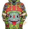Peach Munkey Studio Ghibli All Over Print 3D Hoodie