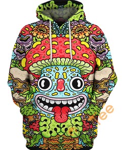 Peach Munkey Studio Ghibli All Over Print 3D Hoodie