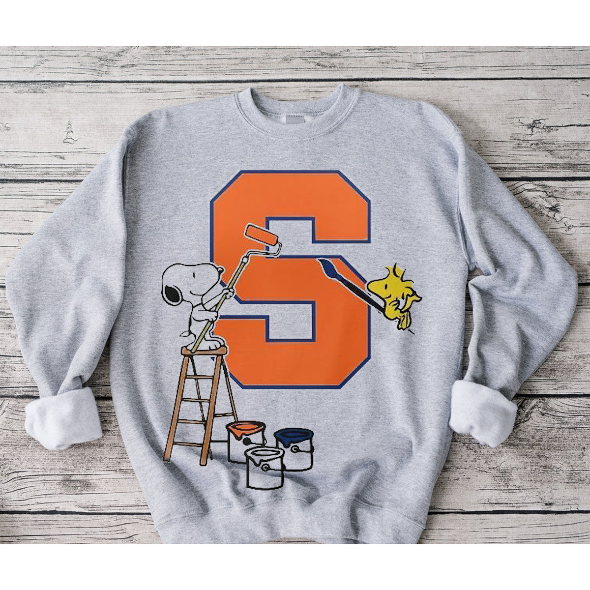 Peanuts Snoopy and Woodstock Syracuse Orange Shirt - Unique Gift for Syracuse Basketball Fans