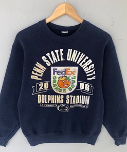 Penn State 2006 Fed Ex Orange Bowl Tee - Vintage Shirts