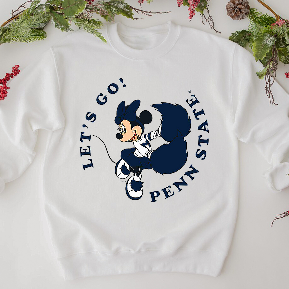 Penn State Disney Minnie Mouse Cheer Tee - Vintage Shirts