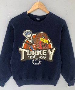 Penn State Men's Lacrosse Team Issued Thanksgiving Football Game Tee - Sport Shirts for Men