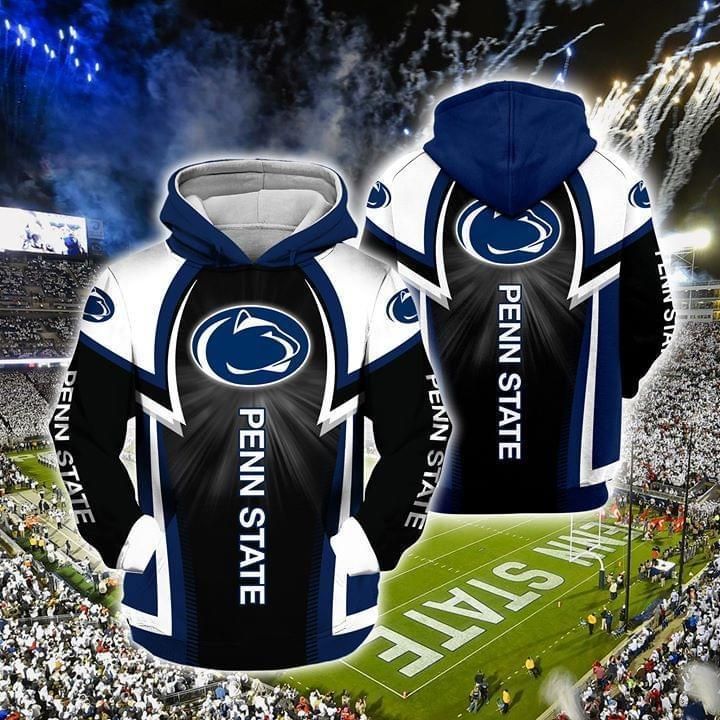 Penn State Nittany Lions All Over Print 3D Hoodie/Zip-Up Hoodie - Ncaa Fans