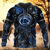 Penn State Nittany Lions Camo Style All Over Print T-, Hoodie,, And Zipper - Ds003 Perfect Gift For Hunting Season