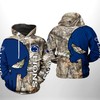 Penn State Nittany Lions Camo Veteran Hunting All Over Print 3D Hoodie/Zipper Hoodie - Ncaa Fans