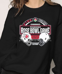 Penn State Nittany Lions Vs Utah Utes 2023 Football Rose Bowl Pasadena Tee - Sport Shirts for Men