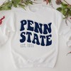 Penn State Wave Warp Tee - Penn State Fan Crewneck Shirt