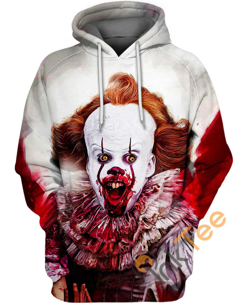 Pennywise Bloody Mouth All Over Print 3D Hoodie