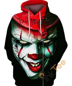 Pennywise Smile Custom All Over Print 3D Hoodie