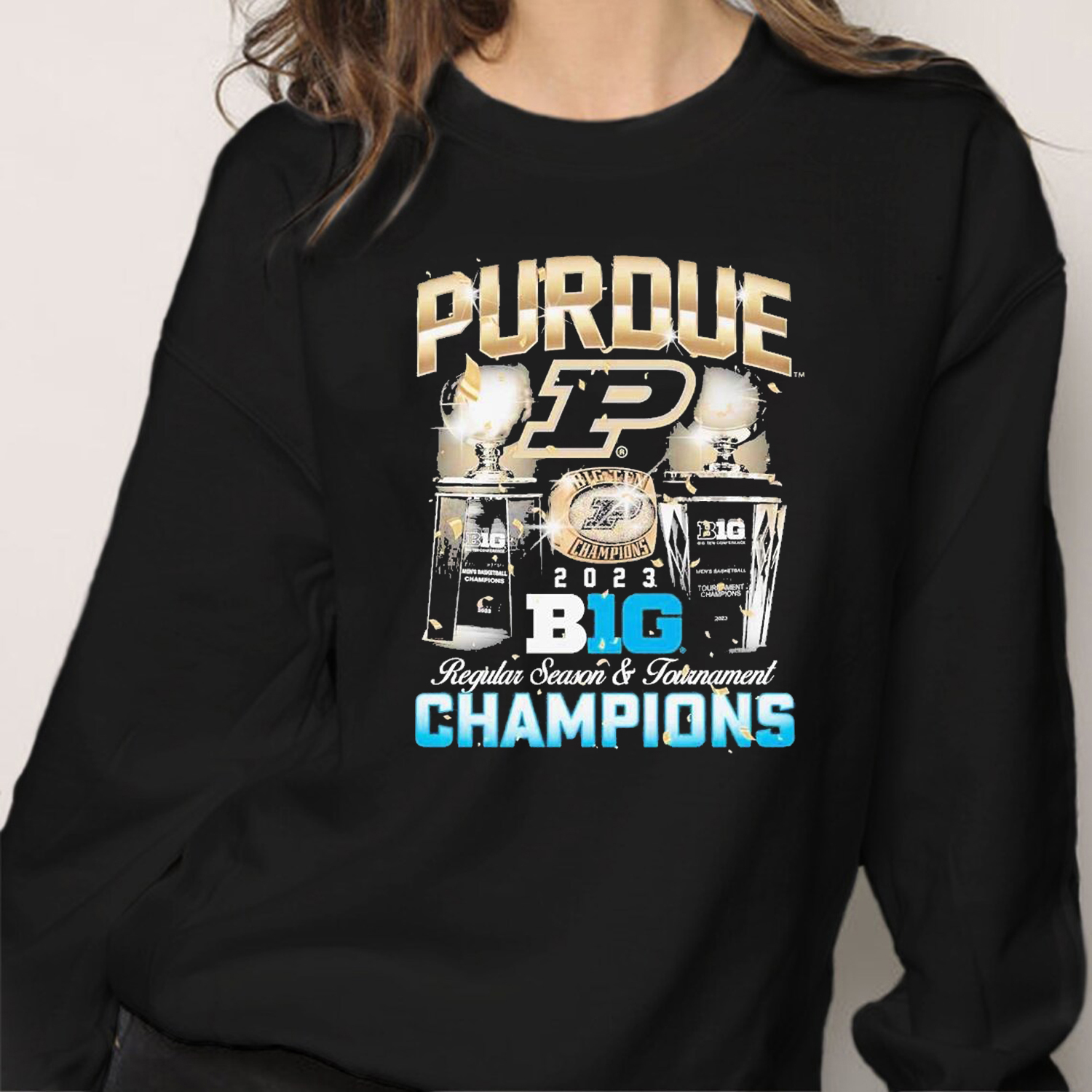 Perfect 2023 Purdue Men's Basketball Champions Tee - The Ultimate Fan Gear