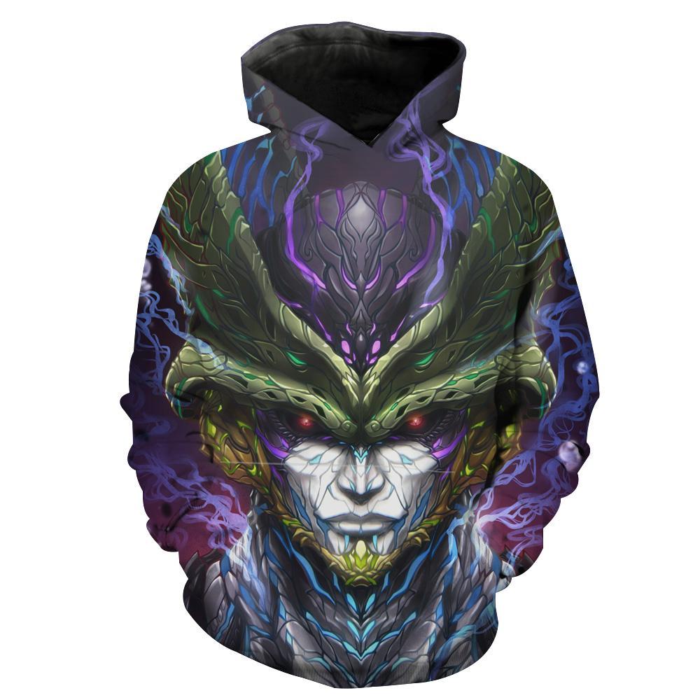 Perfect Cell Dragon Ball Z Custom All Over Print 3D Hoodie