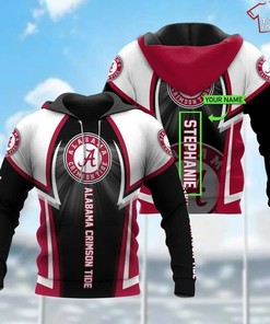 Personalized Alabama Crimson 3D Hoodie
