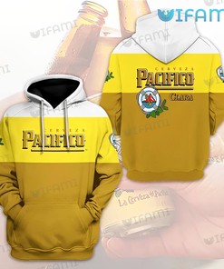 Personalized All Over Print 3D Hoodie With Pacifico Beer Anchor Logo Design