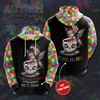 Personalized Auti'M Awareness Custom All Over Print 3D Hoodie For Charity