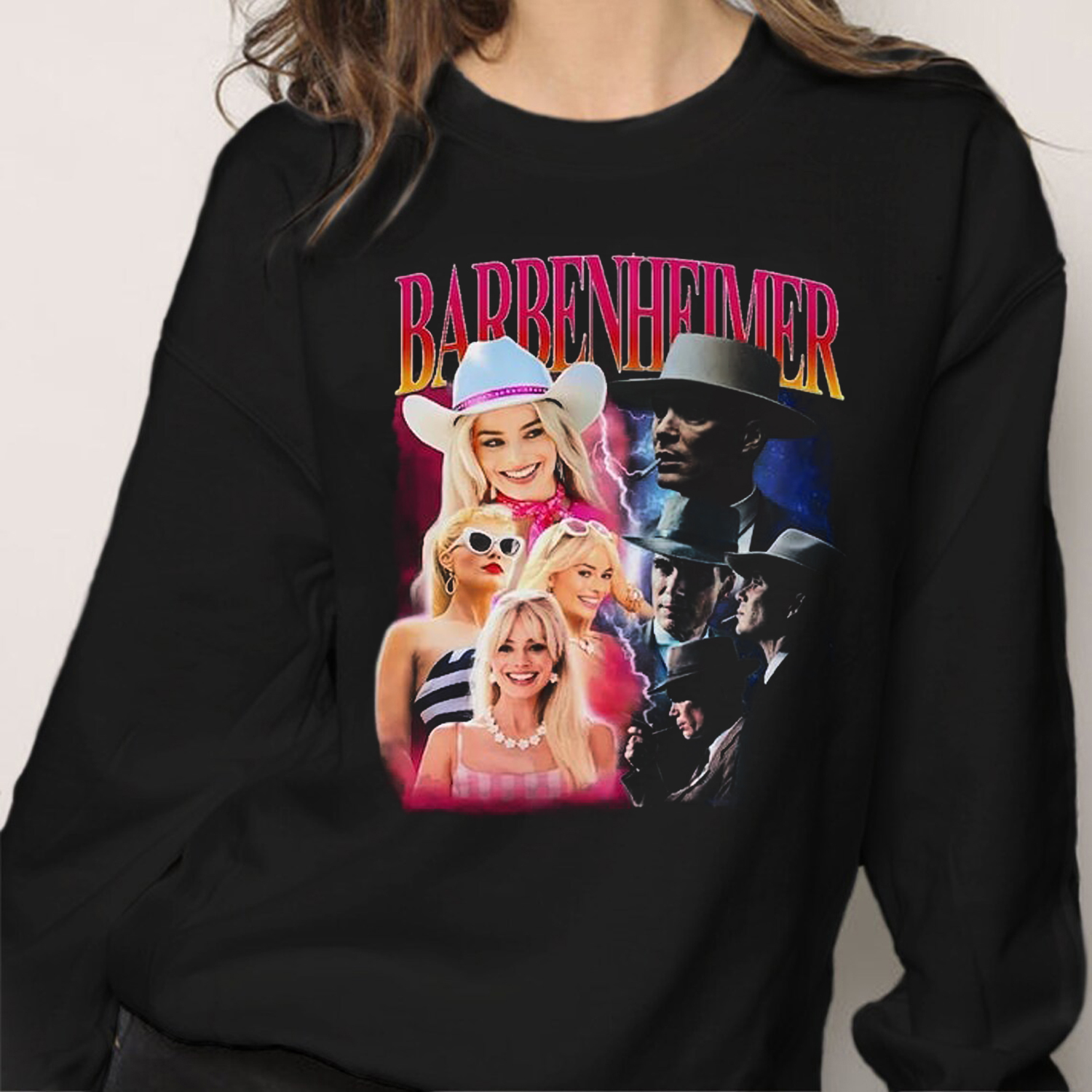 Personalized Barbenheimer Vintage T-Shirt, Gift For Women and Man Unisex T-Shirt, Barbie Movie T-Shirt for Girls