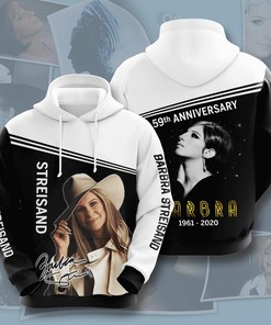 Personalized Barbra Streisand Fan All Over Print 3D Hoodie - Add Name