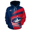 Personalized Columbus Blue Jackets 3D Hoodie Zip Hoodie - Perfect Present For Fans