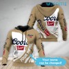 Personalized Coors Banquet Logo Custom All Over Print Hoodie 3D Beer Lovers Gift