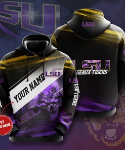 Personalized Custom Lsu Tigers 3D Hoodie - Perfect Gift For Fans