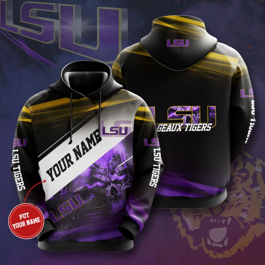 Personalized Custom Lsu Tigers 3D Hoodie - Perfect Gift For Fans