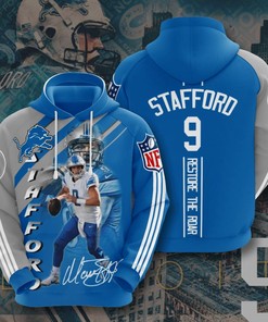 Personalized Detroit Lions All Over Print 3D Hoodie - Perfect Gift For Fans
