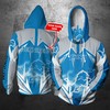 Personalized Detroit Lions Lightning Hoodie - Custom 3D All Over Print Design