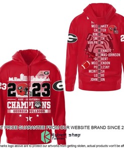 Personalized Georgia Bulldogs 2023 National Champions 3D Hoodie,