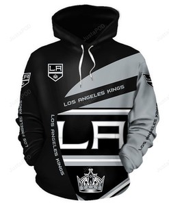 Personalized Los Angeles Kings Men And Women 3D Hoodie And Zip Hoodie - Custom All Over Print Hoodie Printful
